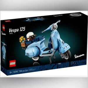 New LEGO Icons 10298 Vespa 125 1960s Scooter Factory Sealed Box Retired